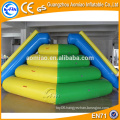 Trampoline slide inflatable climbing wall water park slides for sale